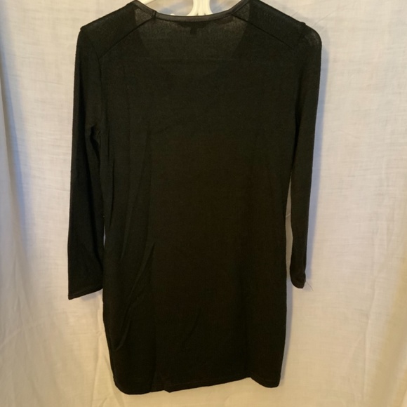 George Burgundy/Black Lightweight Scoop Neck Tunic (Small) - Picture 2 of 8